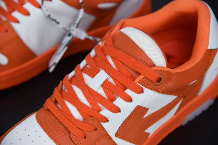 OFF WHITE™ C/O VIRGIL ABLOH OUT OF OFFICE LOW-TOP LEATHER SNEAKERS "OOO"