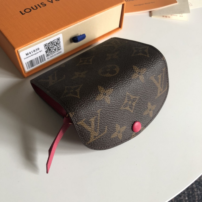 LOUI VUITTO WALLET PINK RED M41939 11*8