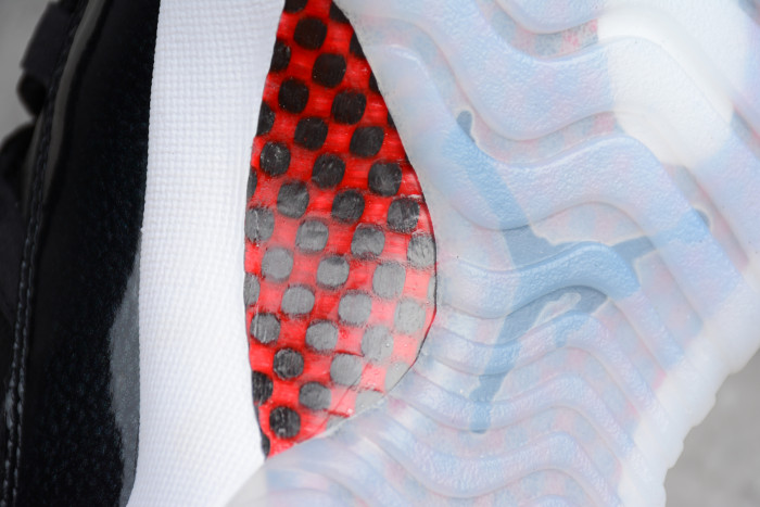 Air Jordan 11 Retro BP "72-10" black mens 378037-002