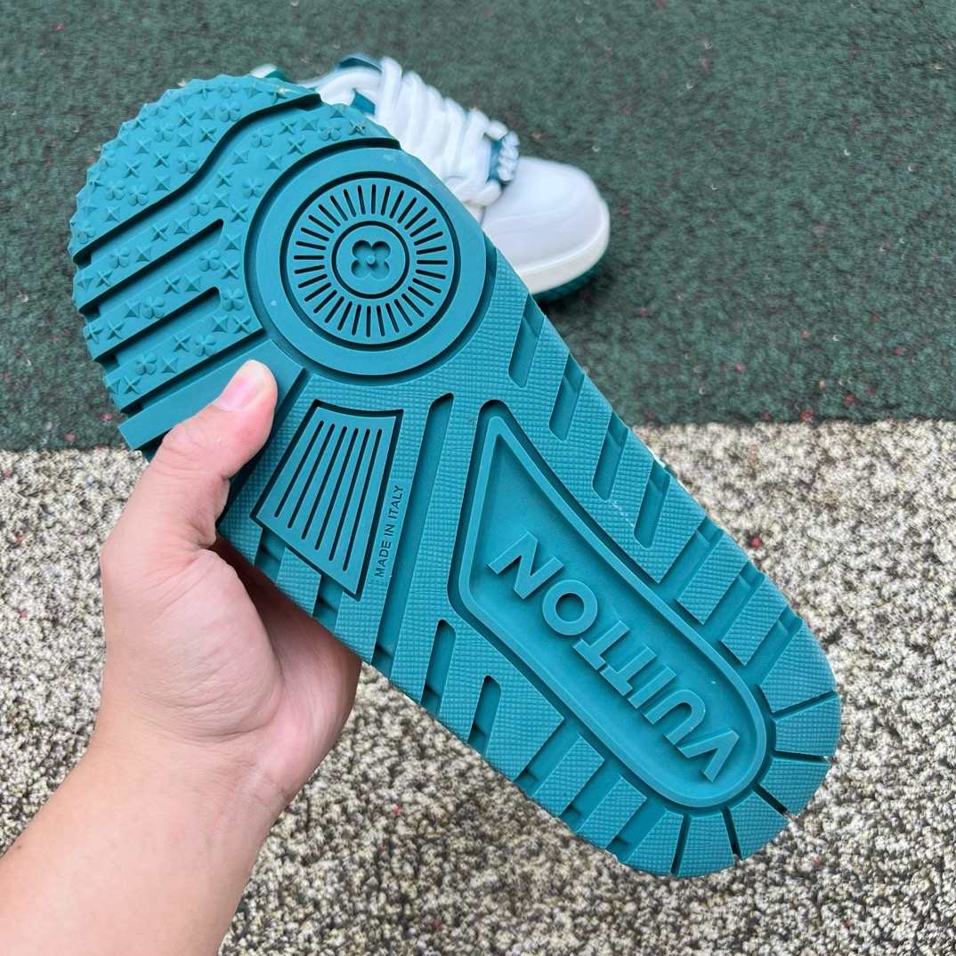 LV TRAINER MAXI White-green